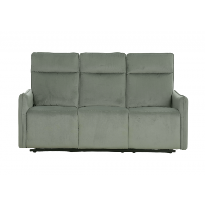 Ensemble Salon recliner 3 pièces SYDNEY gris Clair (1 canapé 3 places/2 relax + 2 fauteuils 1 place relax)