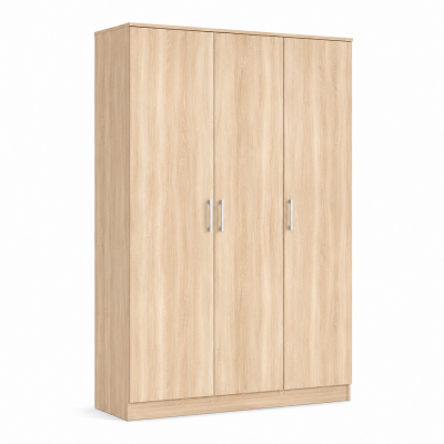 Armoire SONIA 3 portes chêne clair