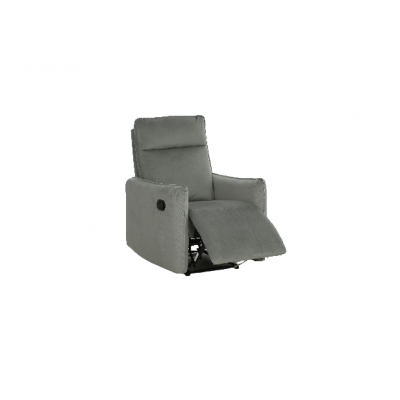 Fauteuil relax 1 place SYDNEY gris Clair 