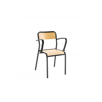 Gamme Bridge 401 Chaise de professeur avec accoudoirs
