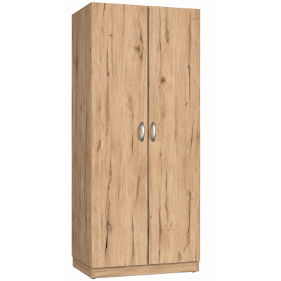 Armoire CHERRY Lingère 2 portes Chêne doré