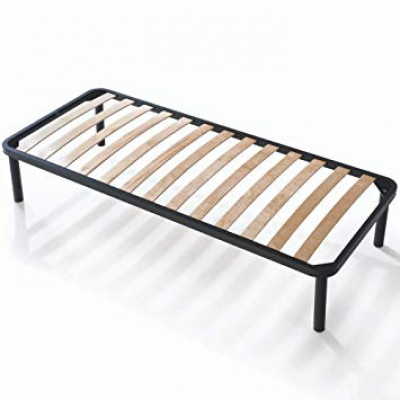 Sommier 90X190 PREMIER avec pieds (14 lattes)