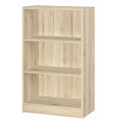 Bibliothèque NOTI 3 niveaux chêne san remo
