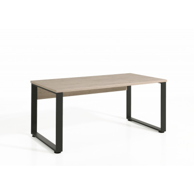 Bureau COPA L150 H73 P80 cm Noir Châtaignier