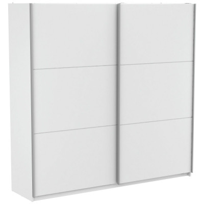 Armoire ALHAMBRA 2 portes coulissantes blanc