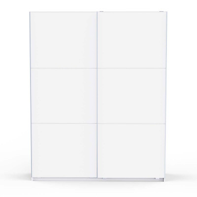 Armoire ALHAMBRA 2 portes coulissantes blanc