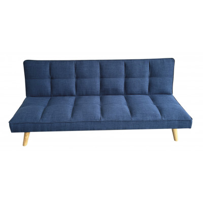 Banquette Clic-Clac JOHN tissu bleu