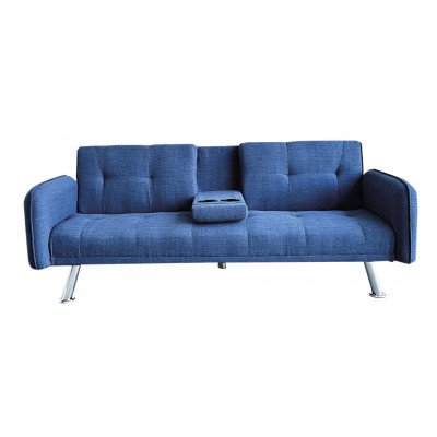 Banquette Clic-Clac MATTHEW tissu bleu