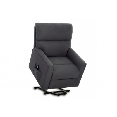 Fauteuil relax électrique Camberra PU gris