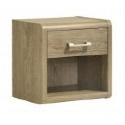 Chevet KARL 1 Tiroir / 1 niche chêne