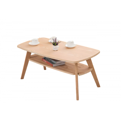 Table basse SONIA décor hêtre