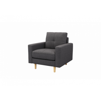 Fauteuil JESSIE gris anthracite