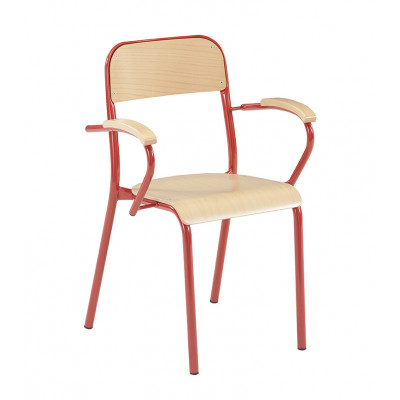 Gamme Trevise Chaise de professeur avec accoudoirs