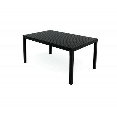 Table de jardin FERGUSON Anthracite rectangulaire