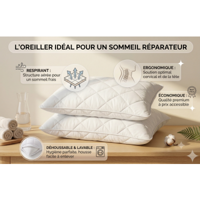 Oreiller 60x60 ERGO MIX