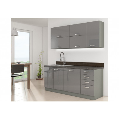 MUR Complet cuisine GREY 