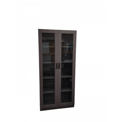 Armoire TEXAS H200 L90 P40 cm 2P Vitrées