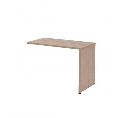 Retour JANEIRO L100 H73 P80 cm Chêne Humus