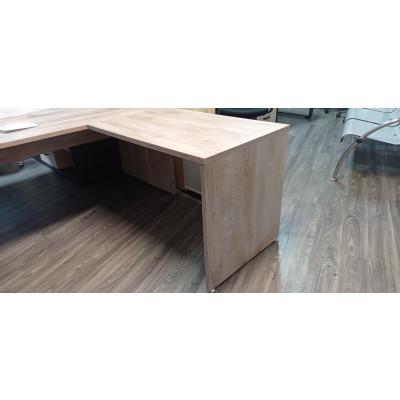 Retour JANEIRO L100 H73 P80 cm Chêne Humus