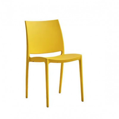 Chaise  ELISE - Polypropylène JAUNE