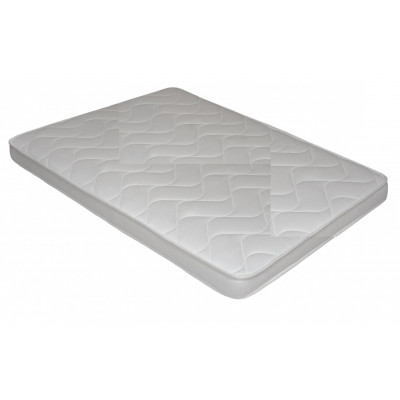 Matelas mousse 140X190X16 CONFORT blanc