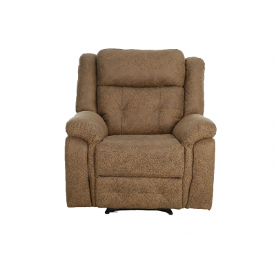 Fauteuil relax 1 place MELBOURNE PU Marron