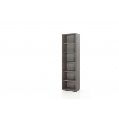 Armoire RONTO L60 H216 P40 cm Haute ouverte Gris