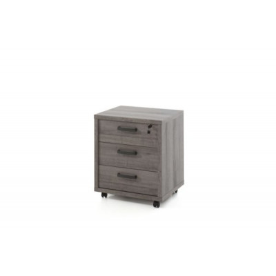 Caisson RONTO 3 Tiroirs Gris