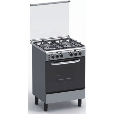 Cuisinière 4 feux gaz MAGIC POINT GM-S+ 60 INOX