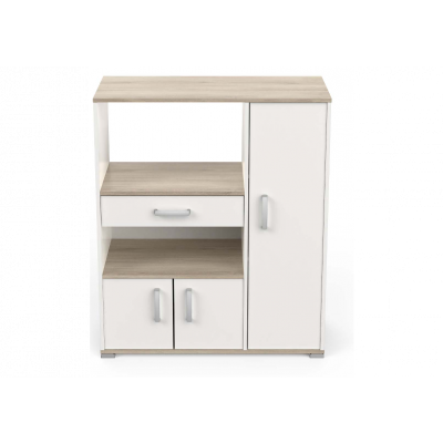 Rangement LOGE TOUT Thyme 3 portes 1 tiroir 2 niches