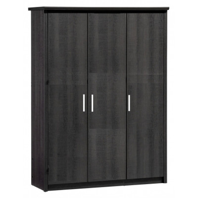 Armoire 3 portes ARTHUR chêne gris