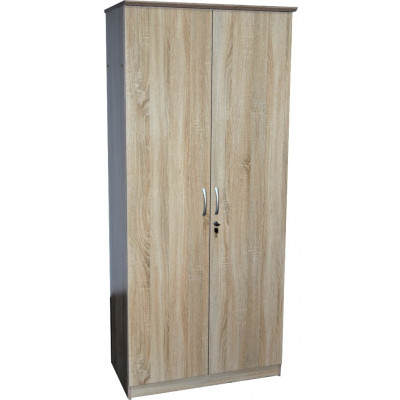 Armoire 2 portes LILAS chêne clair