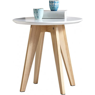Table de salon RONDO Blanc