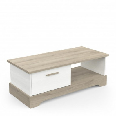 Table basse COTTAGE chêne /blanc