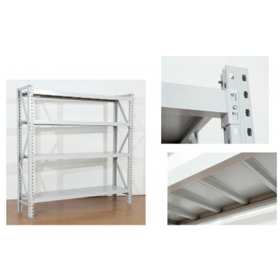 Rack de rangement H201 L150 P60 cm DEPART 4 NIVEAUX