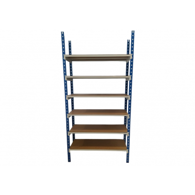 Rayonnage L100 H200 P34 cm DEPART 5 NIVEAUX