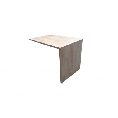 Retour JANEIRO L100 H73 P65 cm Chêne Humus