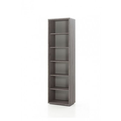 Armoire RONTO L60 H216 P40 cm Haute ouverte Gris