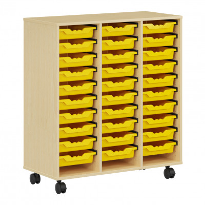 Gamme Meubles Piccolo Meuble 30 Bacs jaunes