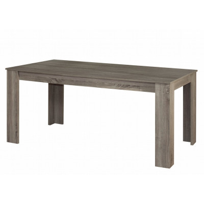 Table rectangulaire MOKA 170x90 cm chêne grisé