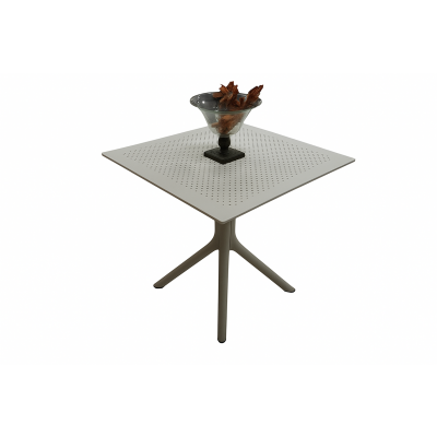 Table carré ERIC en polypro 70x70x75