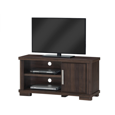 Meuble TV TURINI acacia noyer relief