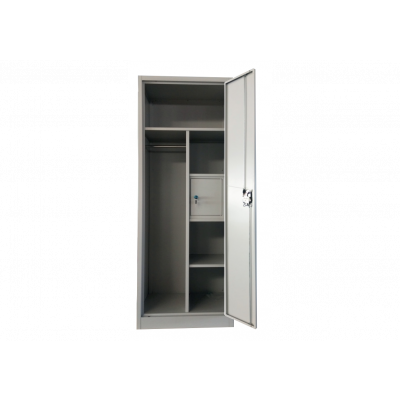 Armoire à rideaux H195 en métal- Livrée montée