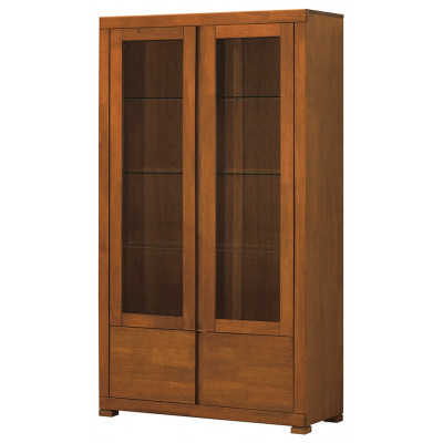 Vitrine 2 portes LIMA naturel