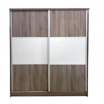 Armoire WENDY 2 portes coulissantes bois flotté